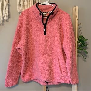 PINK Sherpa Sweatshirt